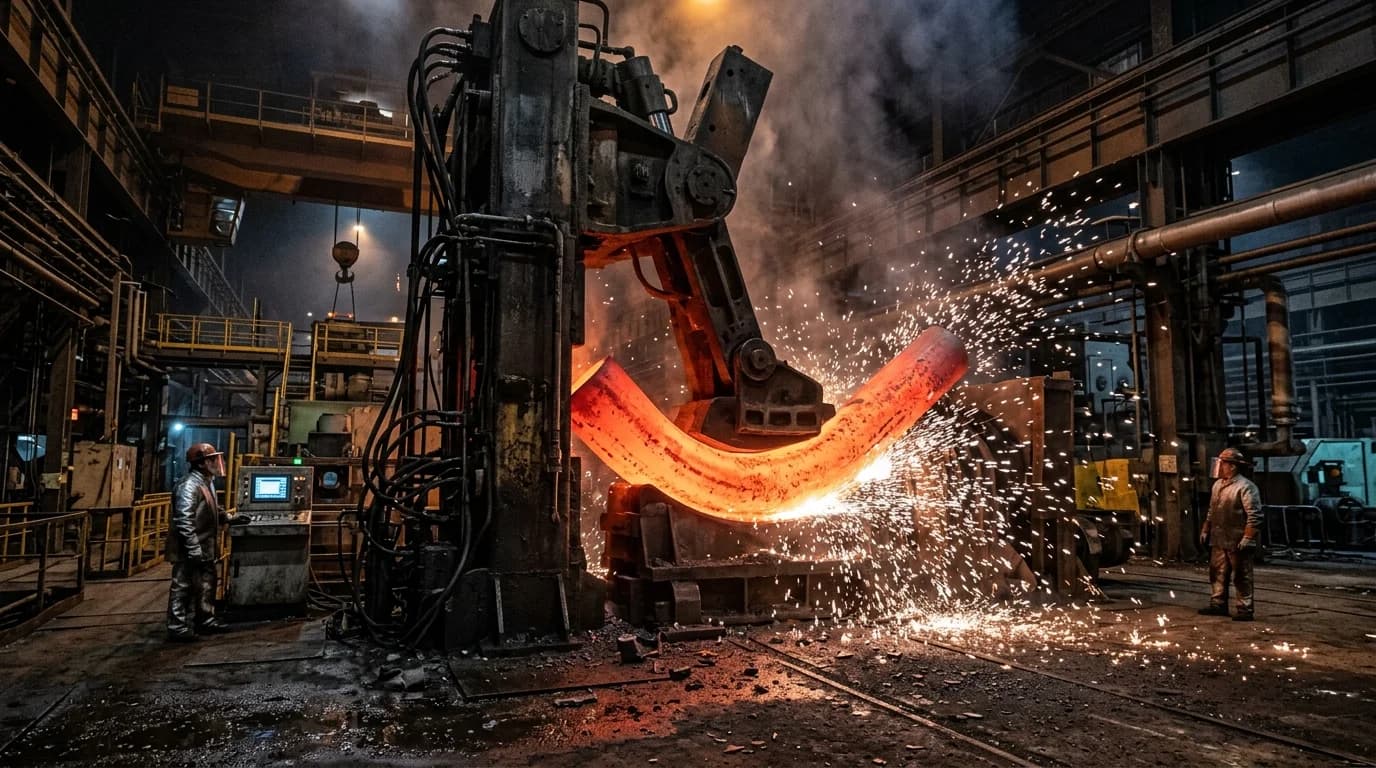 Hot Forming & Shaping — Prince Pipes & Fittings manufacturing stage